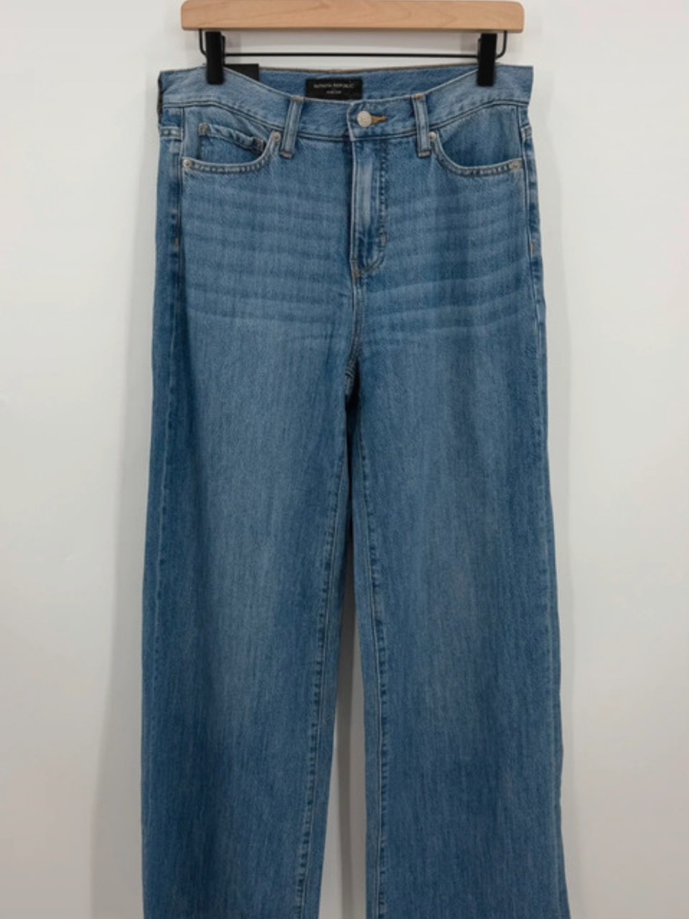Banana Republic Wide Leg High Rise Jeans NWT Size 28/6